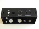 CHAMP 5F1 CHASSIS WITH TOP PANEL SWITCH MOD,  SATIN BLACK