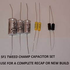 5F1 Tweed Champ Capacitor set