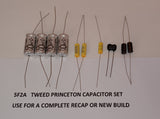 5F2A Tweed Princeton Capacitor Set