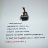 NOS CARLING SPST TOGGLE SWITCH, USA MADE