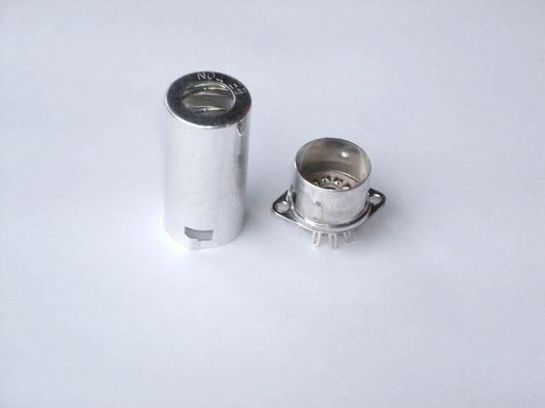 Belton 9 pin socket with shield – Tube Audio Supply