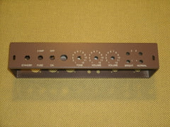 5E3 Tweed Deluxe Chassis, Vintage '63 Brown Powder Coat,  Satin Finish