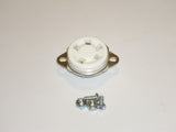Ceramic tube socket, 5 Pin, top mount
