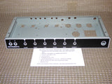 BLACKFACE PRINCETON REVERB CHASSIS AA1164, 16 GA STEEL, W/FACEPLATES, USA made