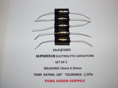 10uF@500volt ELECTROLYTIC CAPACITOR