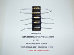 16uF@500volt ELECTROLYTIC CAPACITOR