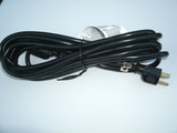 Power cord, 16 gauge, 10 feet long